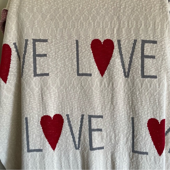 Shabby Chic Love ❤️ Throw Blanket NWT